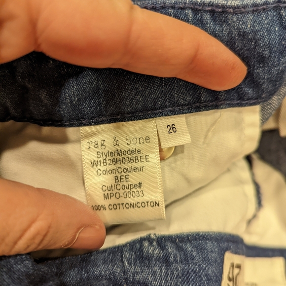 Denim Skirt with Button Details - Picture 5 of 7